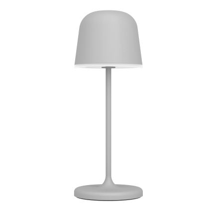 Eglo - LED vanjska dodirna punjiva stolna lampa s mogućnošću prigušivanja, LED/1,8W/5V, 2500/3000/4000K, 2500 mAh, IP54, siva