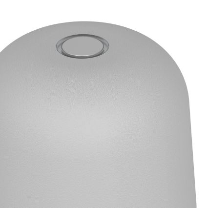 Eglo - LED vanjska dodirna punjiva stolna lampa s mogućnošću prigušivanja, LED/1,8W/5V, 2500/3000/4000K, 2500 mAh, IP54, siva