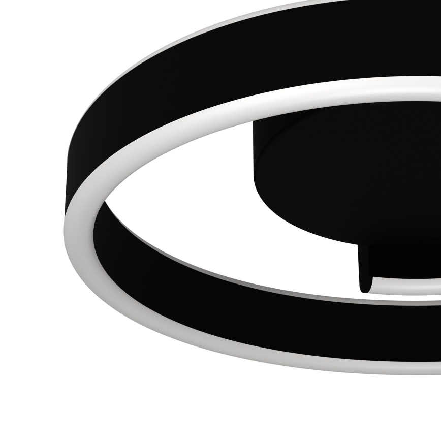 Eglo - LED RGBW prigušivo stropno svjetlo LED/37W/230V 3000-6500K crno