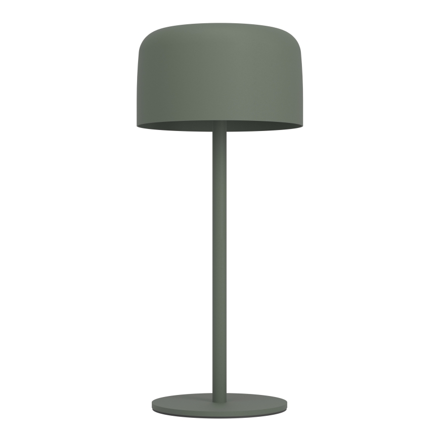 Eglo - LED solarna punjiva dodirna stolna lampa LED/2,8W/3,7V 1800 mAh IP44 zelena