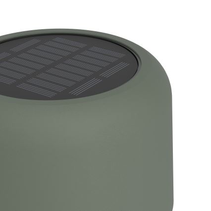 Eglo - LED solarna punjiva podna lampa s dodirnim upravljanjem LED/2,8W/3,7V 1800 mAh IP44 zelena