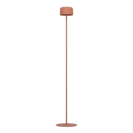 Eglo - LED solarna punjiva podna svjetiljka s dodirnim upravljanjem LED/2,8W/3,7V 1800 mAh IP44 narančasta