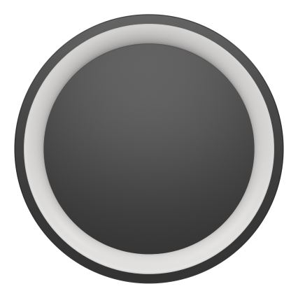 Eglo - LED RGBW stropno svjetlo s mogućnošću prigušivanja LED/19,6W/230V 2700-6500K Ø 35 cm crno