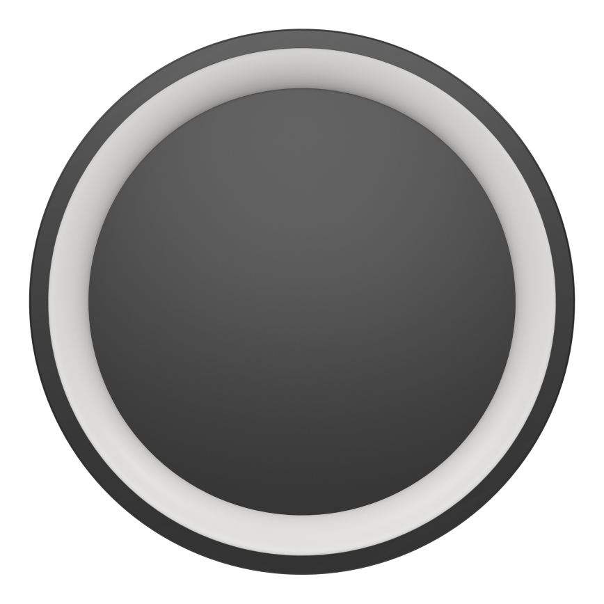 Eglo - LED RGBW stropno svjetlo s mogućnošću prigušivanja LED/19,6W/230V 2700-6500K Ø 35 cm crno