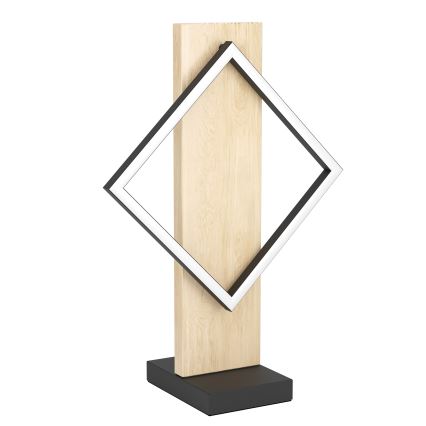 Eglo - LED stolna lampa LED/13W/230V crna/bež