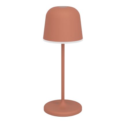 Eglo - LED vanjska punjiva dodirna stolna lampa s mogućnošću prigušivanja, LED/1,8W/5V 2500/3000/4000K 2500 mAh IP54 narančasta
