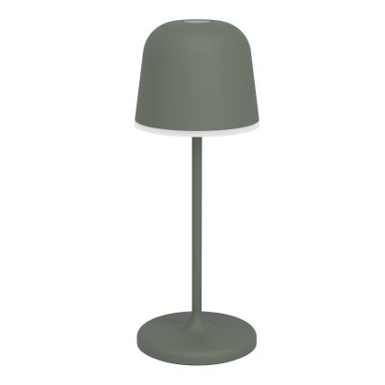 Eglo - LED vanjska stolna svjetiljka s dodirnim upravljanjem, punjiva, s mogućnošću prigušenja LED/1,8W/5V 2500/3000/4000K 2500 mAh IP54 zelena
