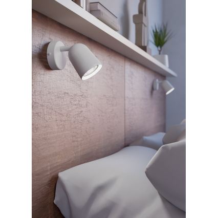 Eglo - Zidna reflektorska svjetiljka 1xGU10/5W/230V bijela