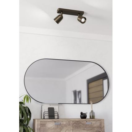 Eglo - Spot svjetiljka 2xGU10/10W/230V brončana