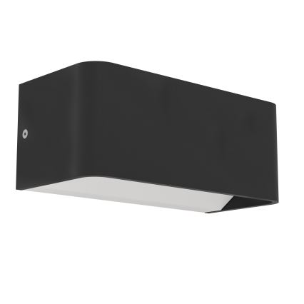 Eglo - LED RGBW prigušivo vanjsko zidno svjetlo LED/10W/230V 2700-6500K IP55 crno