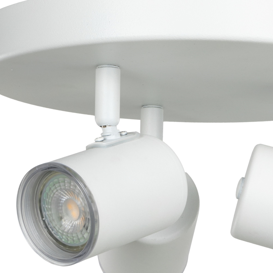 Eglo - Kupaonsko stropno spot svjetlo 3xGU10/5W/230V, Ø 25 cm, IP44, bijela