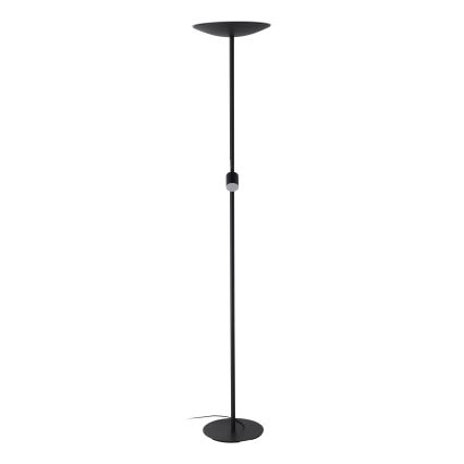 Eglo - LED podna lampa s prigušivanjem LED/26,5W/230V + LED/4W crna