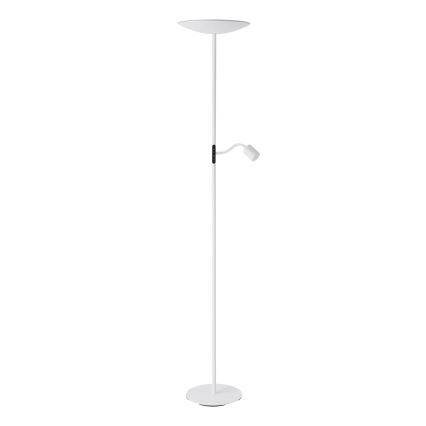 Eglo - LED podna lampa s mogućnošću prigušivanja LED/26,5W/230V + LED/4W bijela