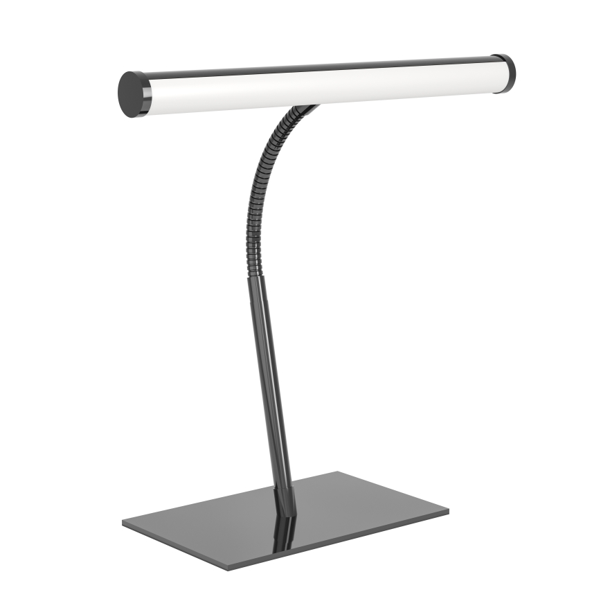 Eglo - LED stolna lampa s dodirnim upravljanjem i prigušivačem LED/5W/230V 2700/4000/6500K crni krom