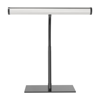 Eglo - LED stolna lampa s dodirnim upravljanjem i prigušivačem LED/5W/230V 2700/4000/6500K crni krom