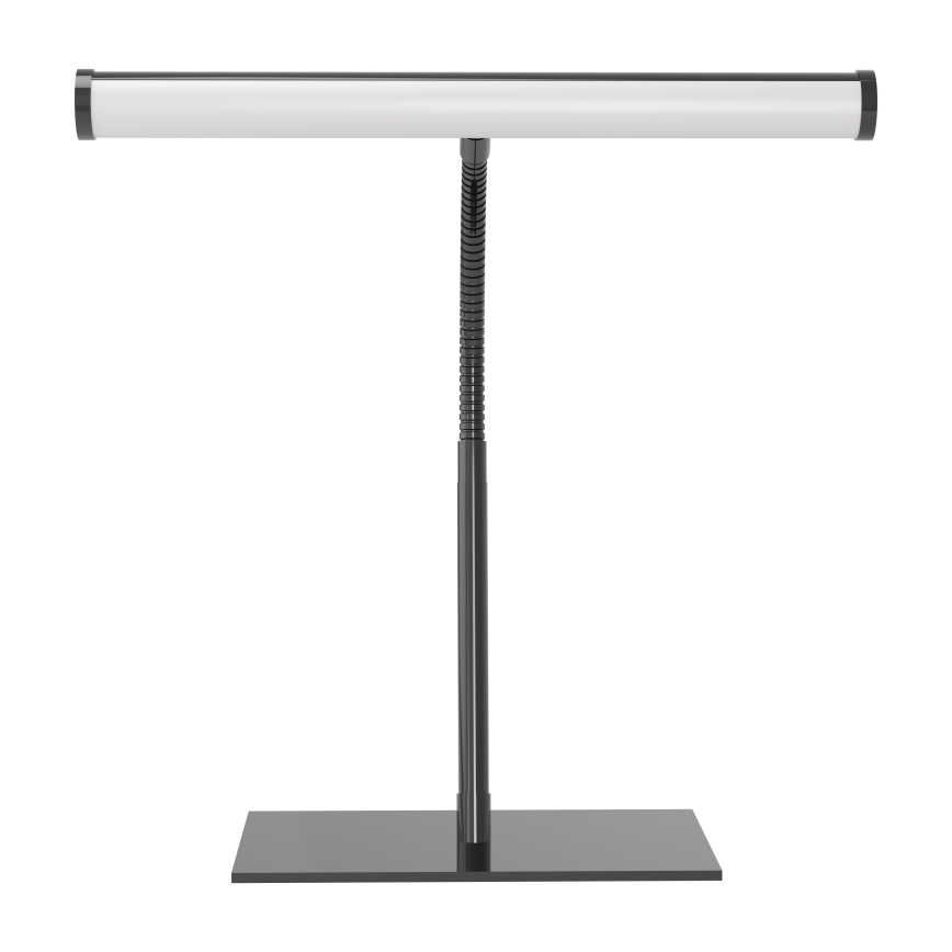 Eglo - LED stolna lampa s dodirnim upravljanjem i prigušivačem LED/5W/230V 2700/4000/6500K crni krom