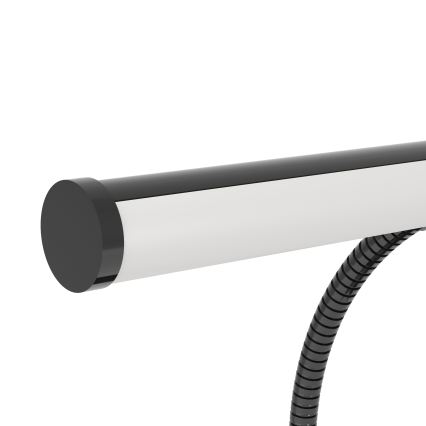 Eglo - LED stolna lampa s dodirnim upravljanjem i prigušivačem LED/5W/230V 2700/4000/6500K crni krom