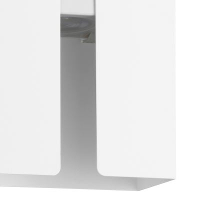 Eglo - LED vanjsko zidno svjetlo 2xLED/4W/230V 2700/4000/6000K. IP44 bijelo