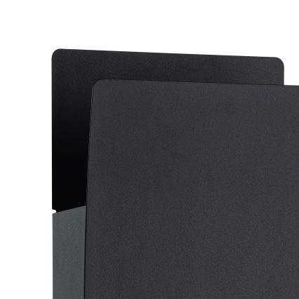 Eglo - LED vanjsko zidno svjetlo 2xLED/4W/230V 2700/4000/6500K IP44 crno