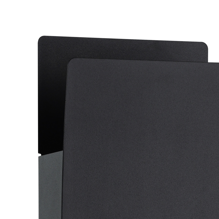 Eglo - LED vanjsko zidno svjetlo 2xLED/4W/230V 2700/4000/6500K IP44 crno