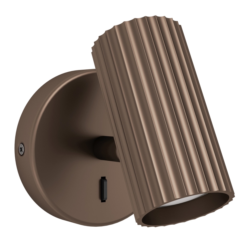 Eglo - Zidna spot svjetiljka 1xGU10/5W/230V smeđa