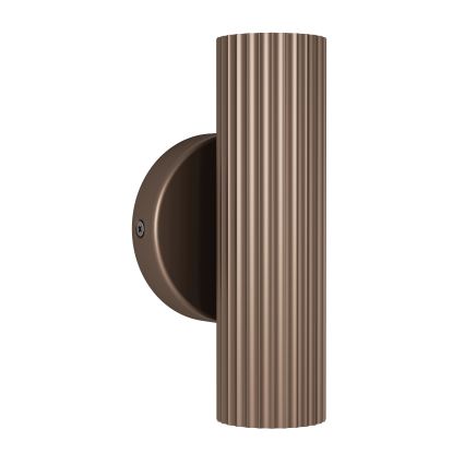 Eglo - Zidna svjetiljka 2xGU10/5W/230V smeđa