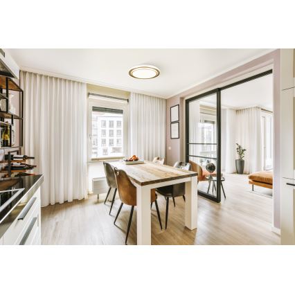 Eglo - LED stropna svjetiljka LED/36W/230V Ø 49 cm zlatna