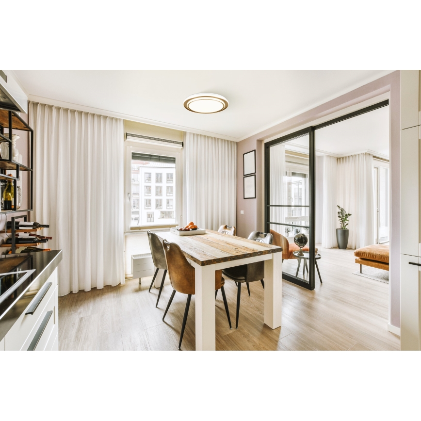 Eglo - LED stropna svjetiljka LED/36W/230V Ø 49 cm zlatna