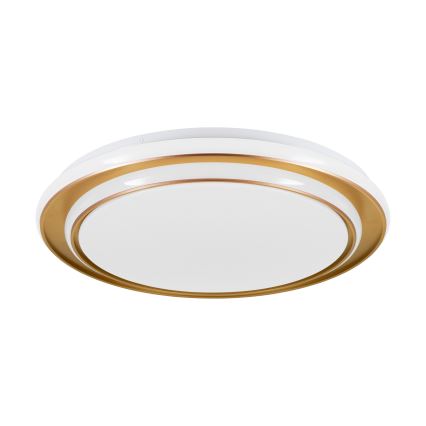 Eglo - LED stropna svjetiljka, 36W/230V, 2700/4000/6500K, promjer 49 cm, zlatna