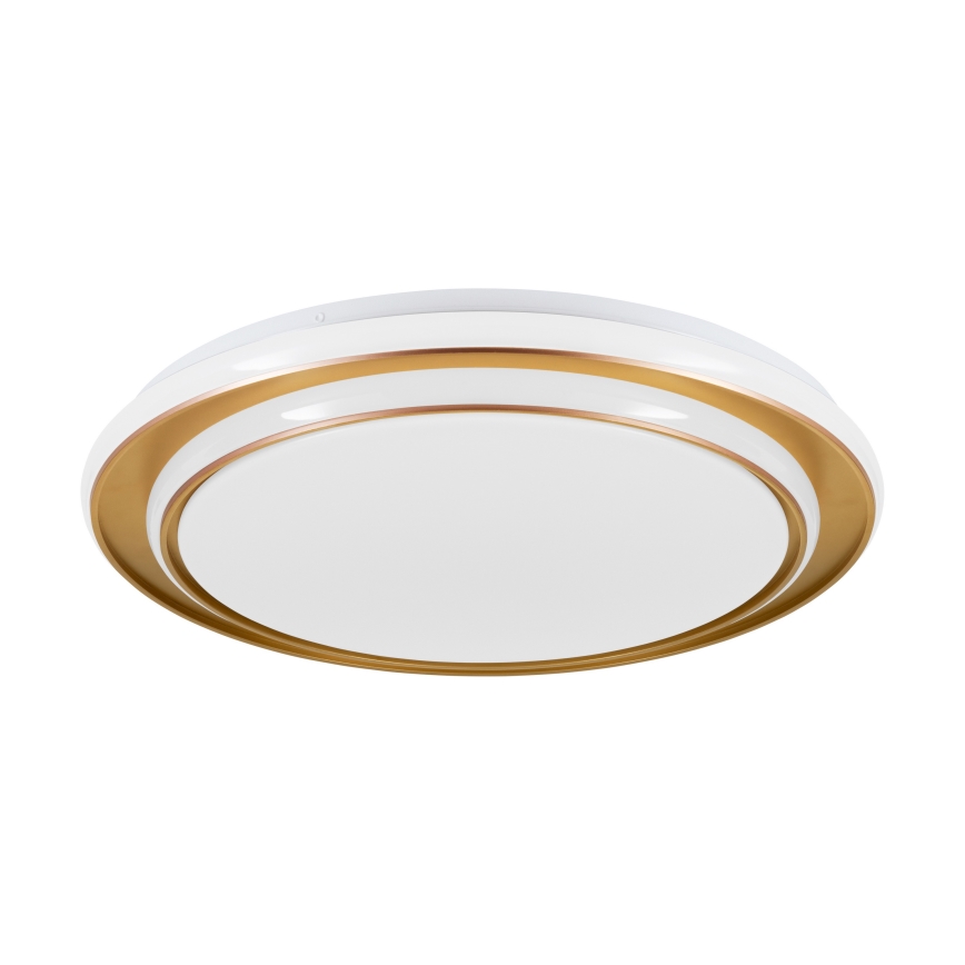 Eglo - LED stropna svjetiljka, 36W/230V, 2700/4000/6500K, promjer 49 cm, zlatna