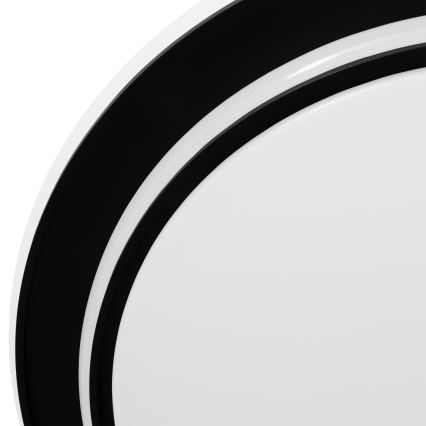 Eglo - LED stropno svjetlo LED/36W/230V Ø 49 cm crne boje