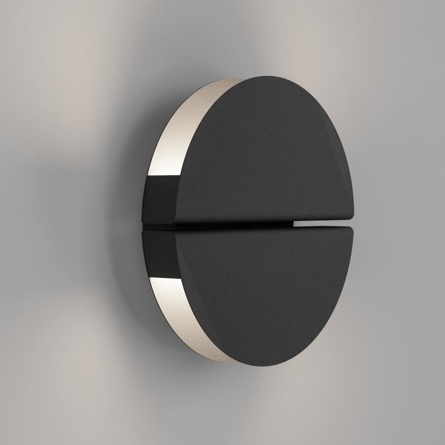 Eglo - LED vanjsko zidno svjetlo LED/4,5W/230V 2700/4000/6500K IP44 crno