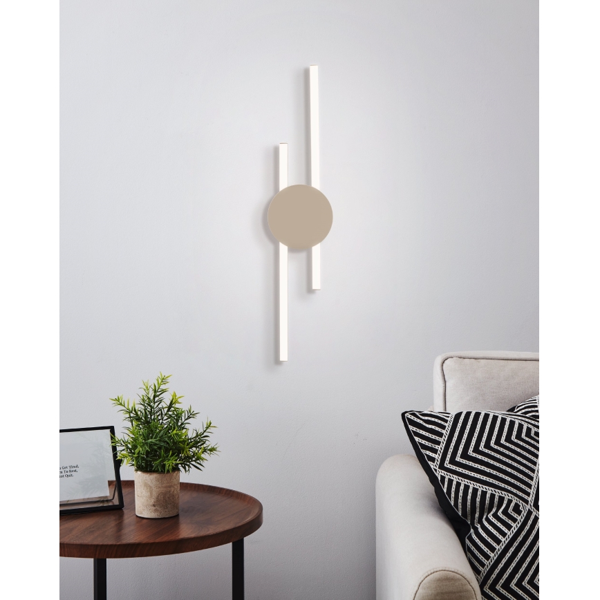 Eglo - LED zidna svjetiljka LED/20W/230V + LED/0,91W bež