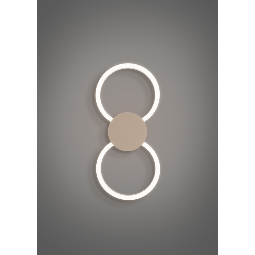 Eglo - LED zidna svjetiljka LED/20W/230V + LED/0,91W bež