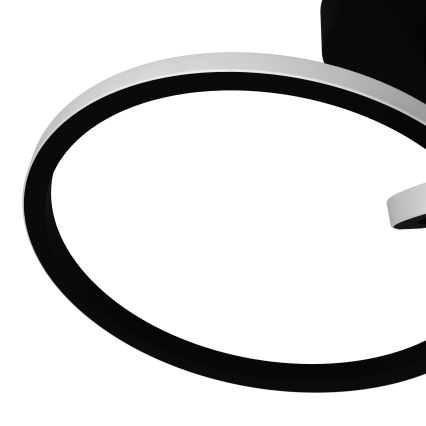 Eglo - LED stropno svjetlo LED/12W/230V 2700/4000/6500K crna