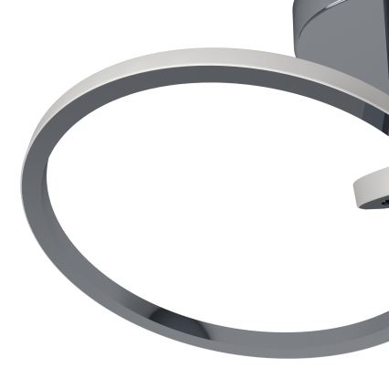 Eglo - LED stropno svjetlo LED/12W/230V 2700/4000/6500K sjajni krom