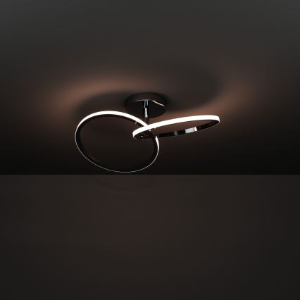 Eglo - LED stropno svjetlo LED/12W/230V 2700/4000/6500K sjajni krom