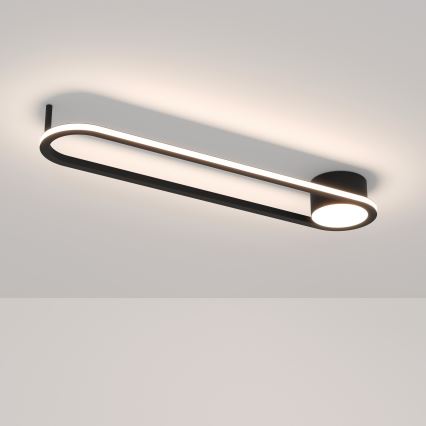 Eglo - LED stropna svjetiljka LED/24W/230V 2700/4000/6500K crna