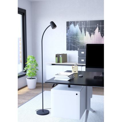 Eglo - Stojeća svjetiljka 1xE14/18W/230V crna