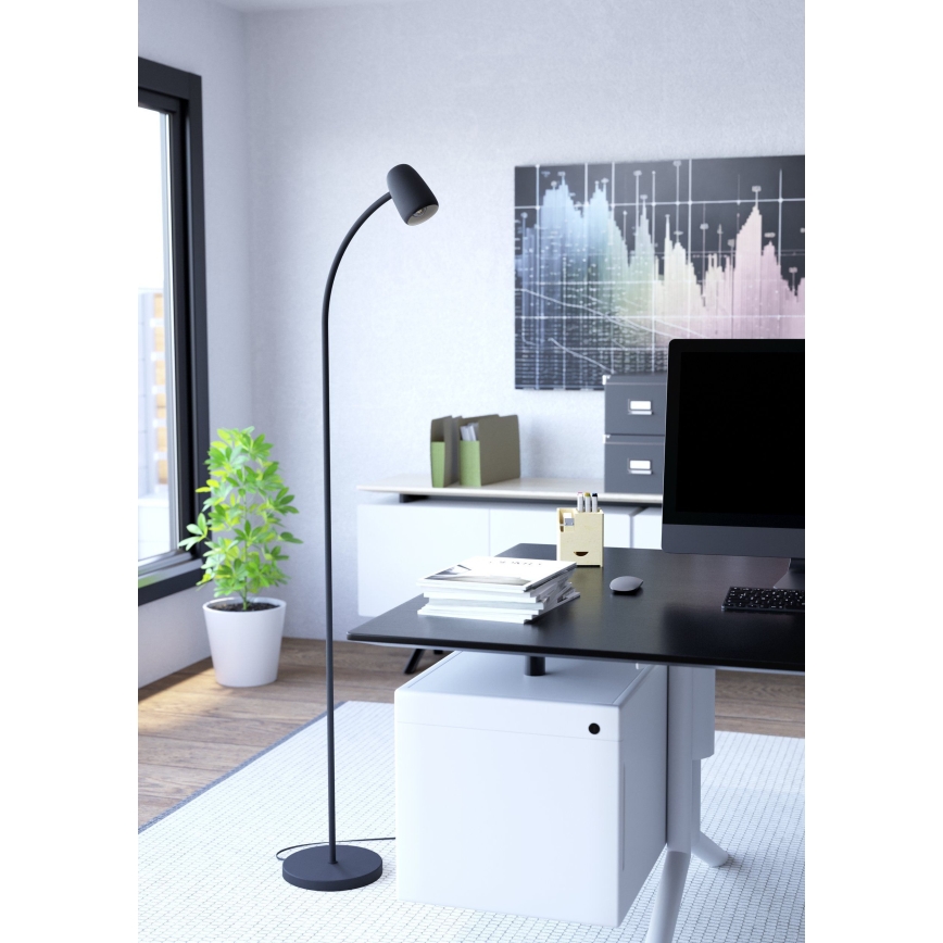 Eglo - Stojeća svjetiljka 1xE14/18W/230V crna