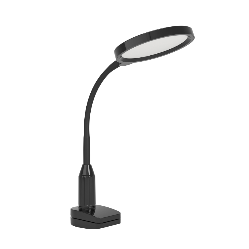 Eglo - LED savijajuća lampa s kopčom s mogućnošću prigušivanja LED/5,5W/230V 2700/4000/6500K crna