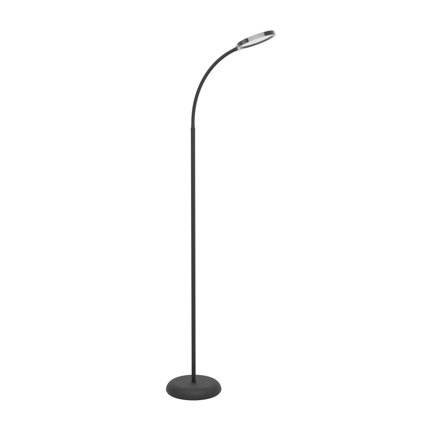 Eglo - LED s mogućnošću prigušivanja fleksibilna podna lampa LED/5,5W/230V 2700/4000/6500K crna