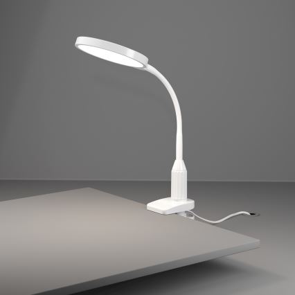 Eglo - LED lampa s mogućnošću prigušivanja, fleksibilna s kopčom LED/5,5W/230V 2700/4000/6500K bijela