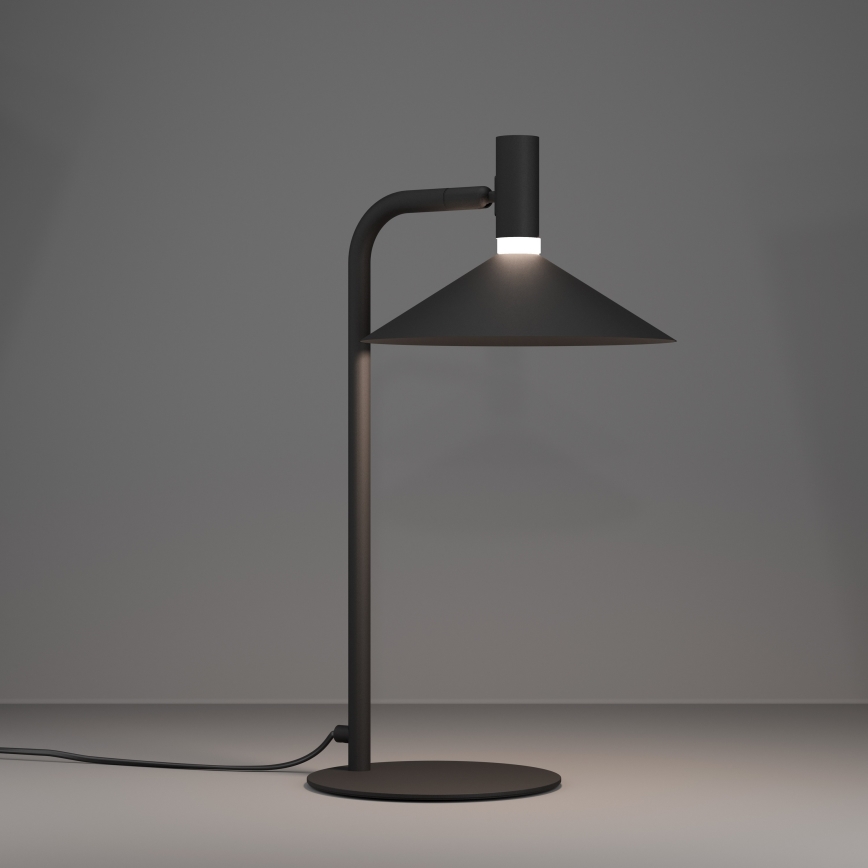 Eglo - LED RGBW podesiva stolna lampa LED/7,5W/230V 2700-6500K crna