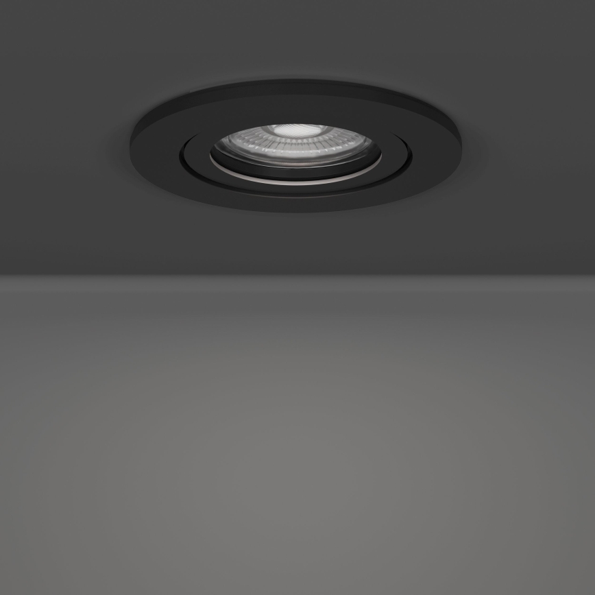 Eglo - SET 3x LED ugradna spot svjetiljka LED/4,8W/230V 2700/4000/6500K crna