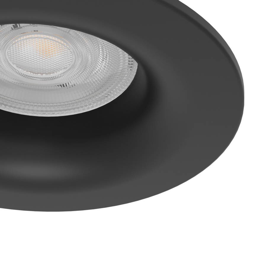 Eglo - LED kupaonsko ugradno stropno svjetlo LED/4,9W/230V 2700/4000/6500K Ø 8,8 cm IP65 crna