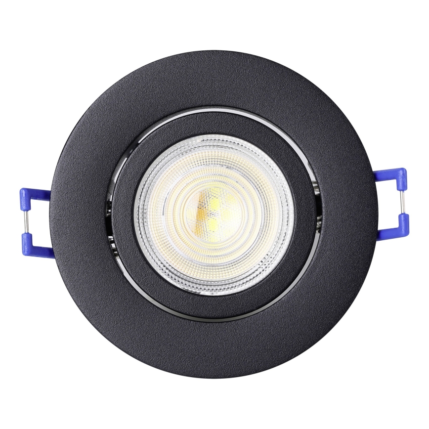 Eglo - KOMPLET 3x LED RGBW prigušivo ugradno svjetlo LED/4,7W/230V 2700-6500K crno