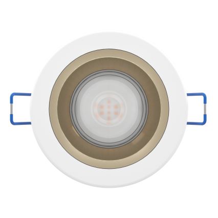 Eglo - LED prigušiva ugradna stropna svjetiljka za kupaonicu LED/4,8W/230V 2700/4000/6500K IP44 bijela/zlatna