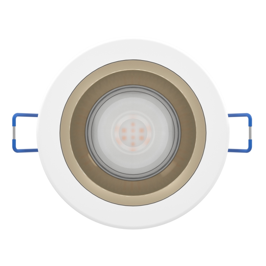 Eglo - LED prigušiva ugradna stropna svjetiljka za kupaonicu LED/4,8W/230V 2700/4000/6500K IP44 bijela/zlatna