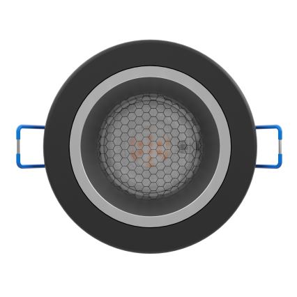 Eglo - LED RGBW prigušiva ugradna stropna svjetiljka za kupaonicu LED/4,8W/230V 2700-6500K IP44 crna